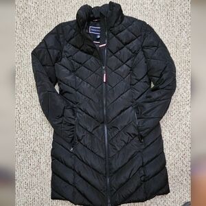 Tommy Hilfiger Women's Black Quilted Coat